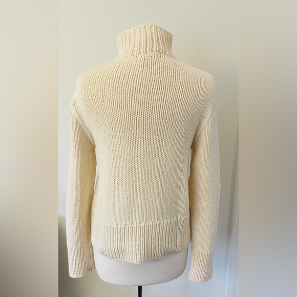 WOMMELSDORFF BERLIN HANDMADE 100% CASHMERE ECRU SWEATER - Picture 11 of 15